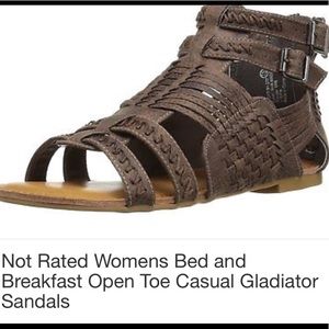 Not Rated Gladiator Sandals.  Sz 8. New in Box